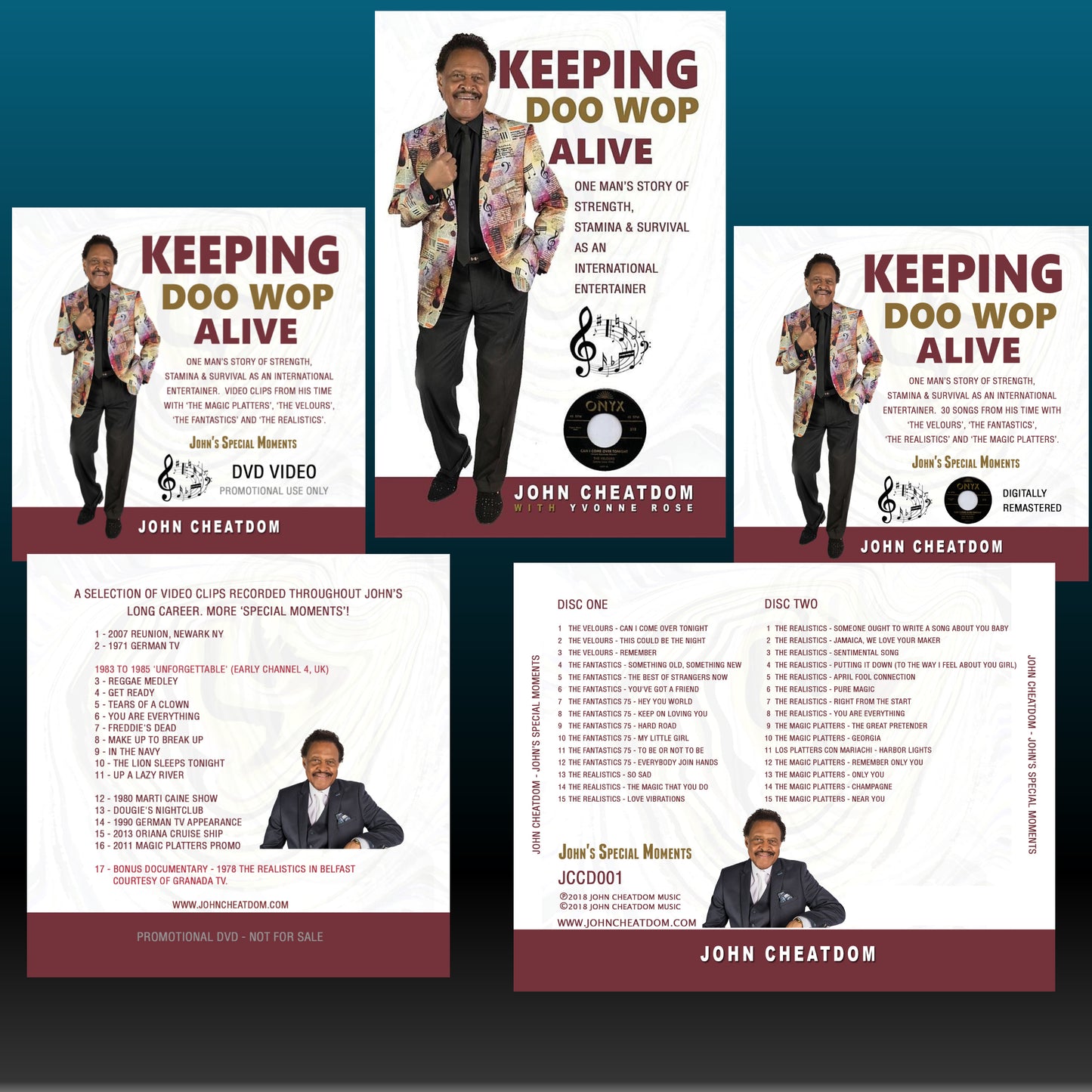 Keeping Doo Wop Alive: One Man's Story of Strength, Stamina and Survival as an Entertainer